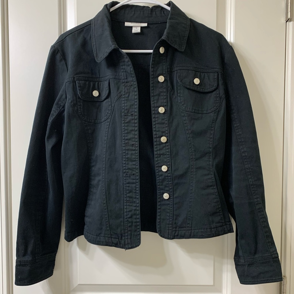 Vintage black jean jacket